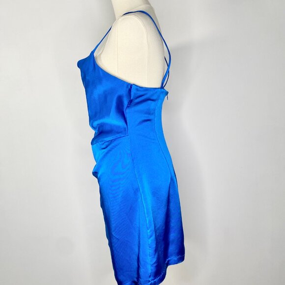 Zara - Bright Blue Dress - Picture 4 of 5